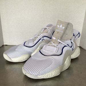 Adidas Mens Crazy BYW Basketball Shoes White Size 12 CQ0992 Boost Mid Top Sneake